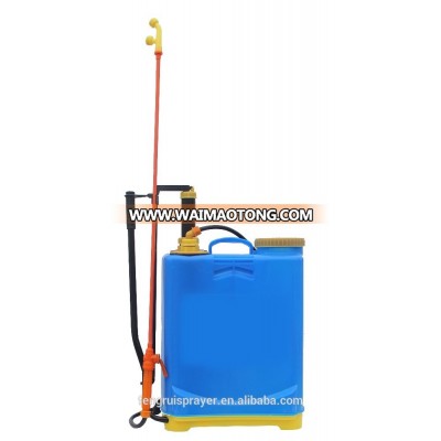 Agricutural knapsack sprayer by manual power with two Air chambers 16 L