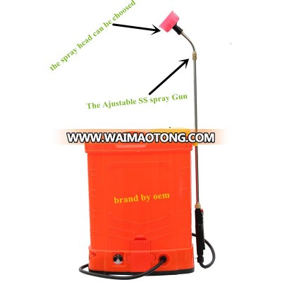 Agricultural knapsack sprayer 18L by electronic power 12V8AH